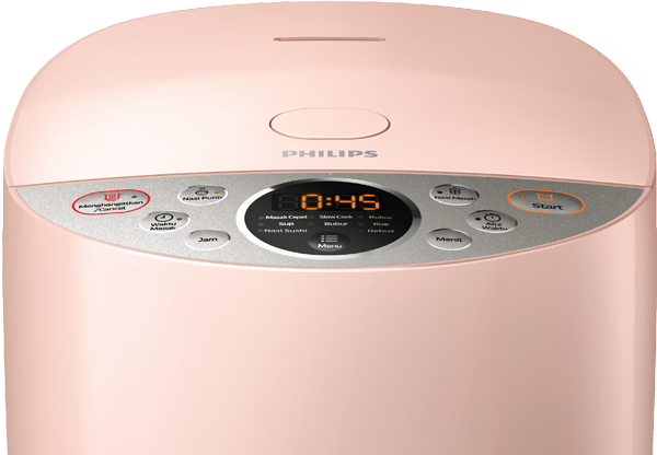 Dengan Philips Digital Rice Cooker kamu bisa