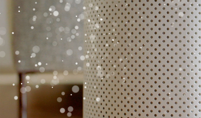 Philips air purifier series 3000i menyaring partikel debu video